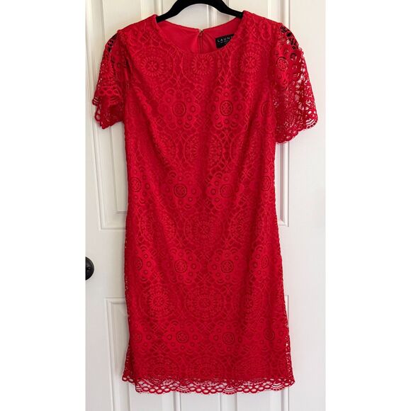 Laundry By Shelli Segal Dresses & Skirts - Laundry Women's Lace Sheath Dress size 6